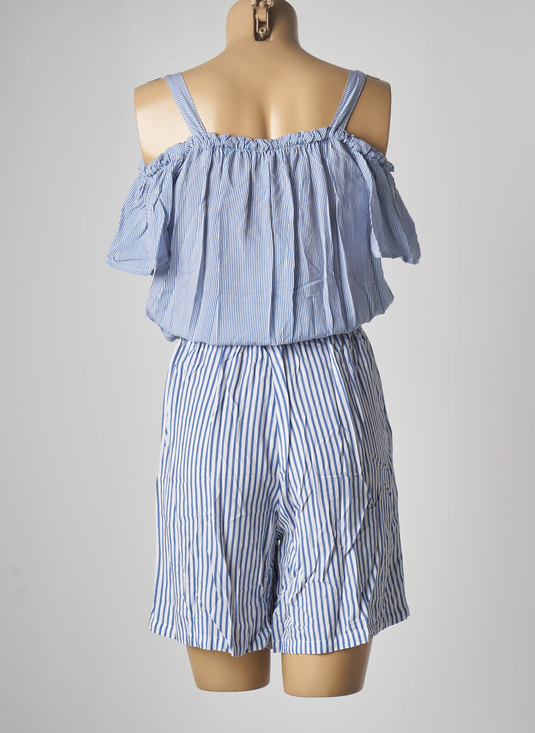Paul Brial Combi Shorts Femme couleur bleu