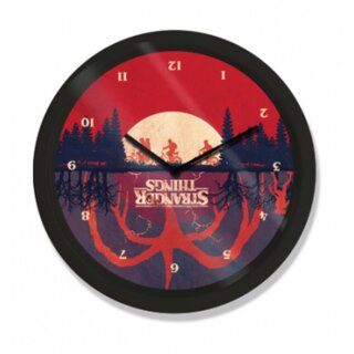 10” Clock - Stranger Things (Upside Down)