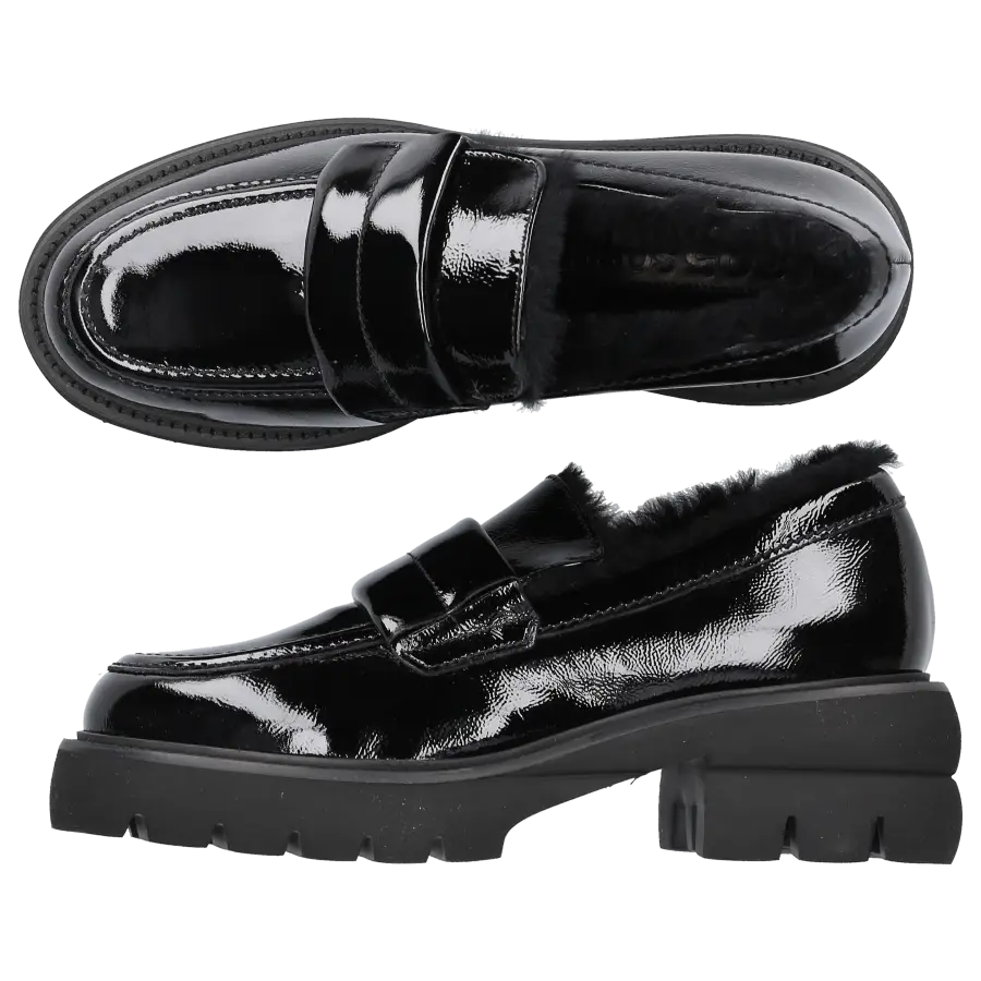 305 SOBE - Loafer CHAPLIN Lackleder - schwarz