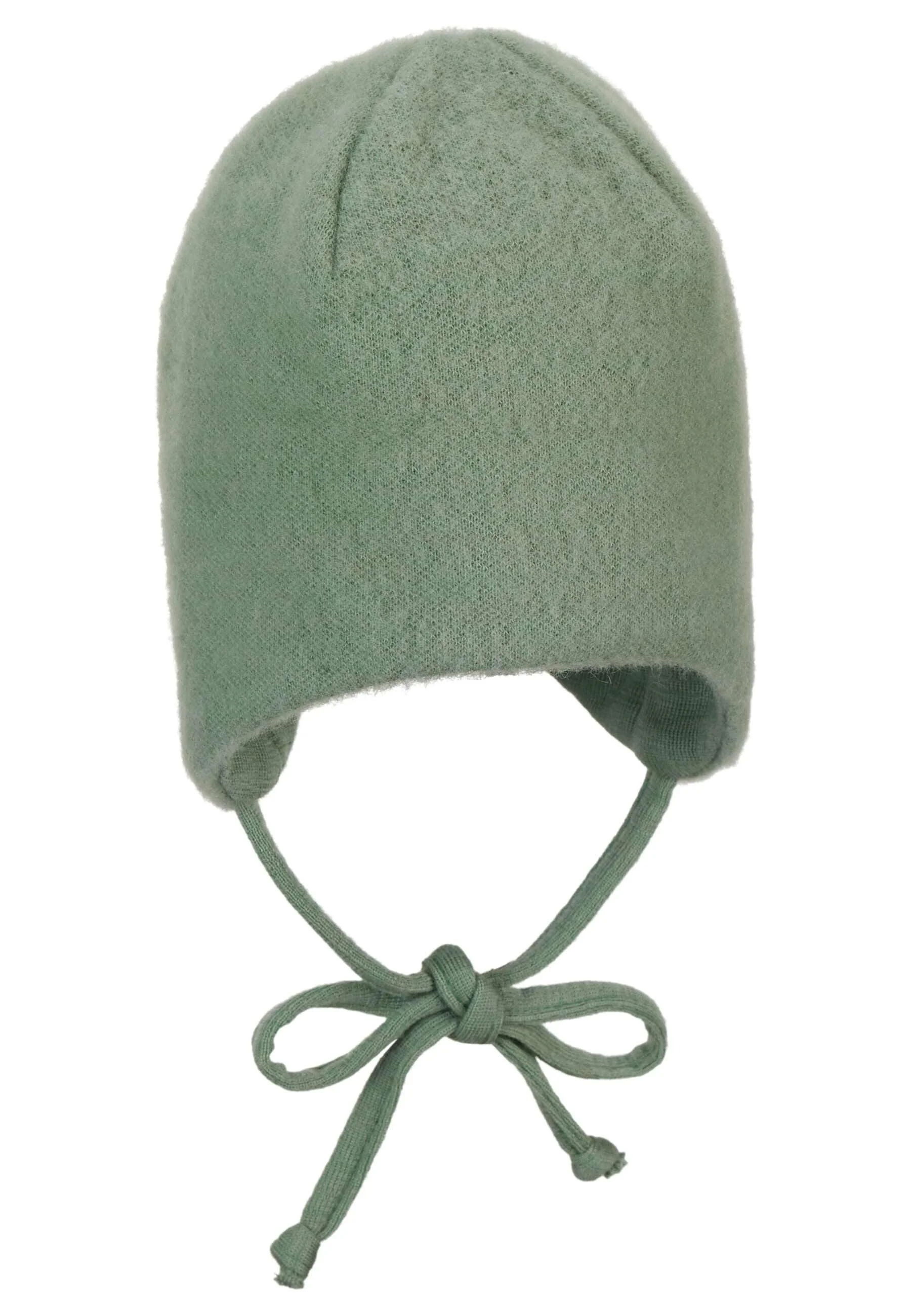 Mütze aus Wolle (Merino) mit Bindeband in 5 Farben