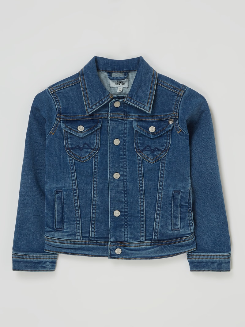 Jeansjacke mit Stretch-Anteil Modell 'New Berry' in jeans