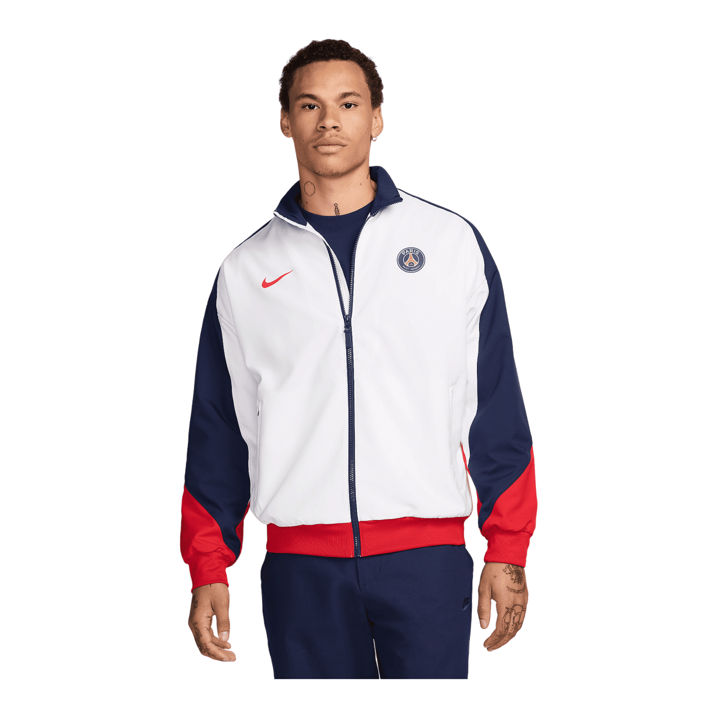 Nike Paris St. Germain Anthem Jacke Weiss F100