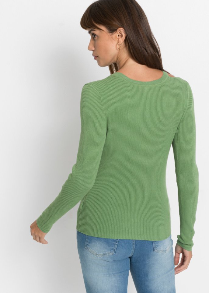 Pullover mit Cut-Out