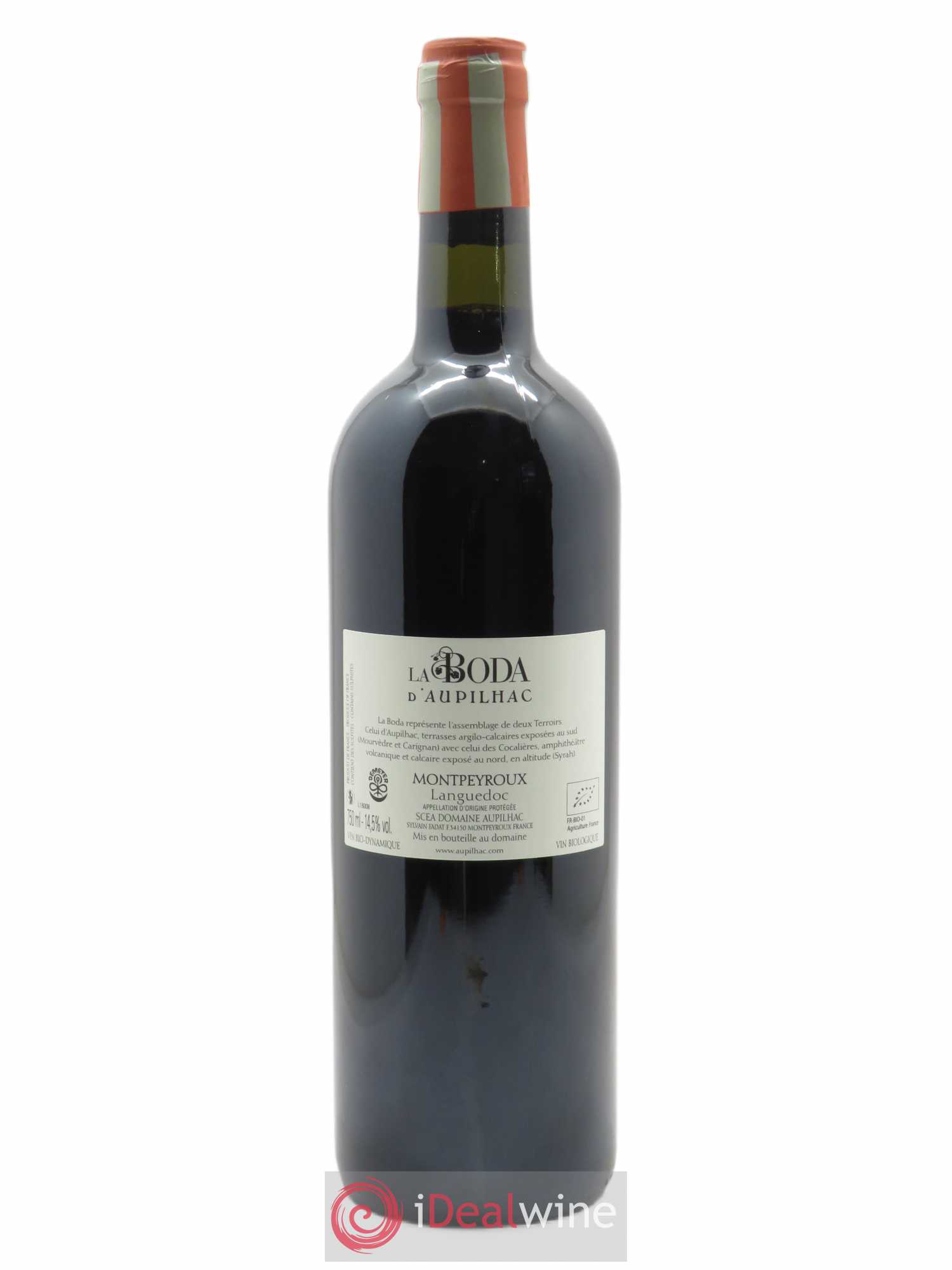 Montpeyroux Aupilhac (Domaine d') La Boda Sylvain Fadat  2018 - Lot de 1 Bouteille