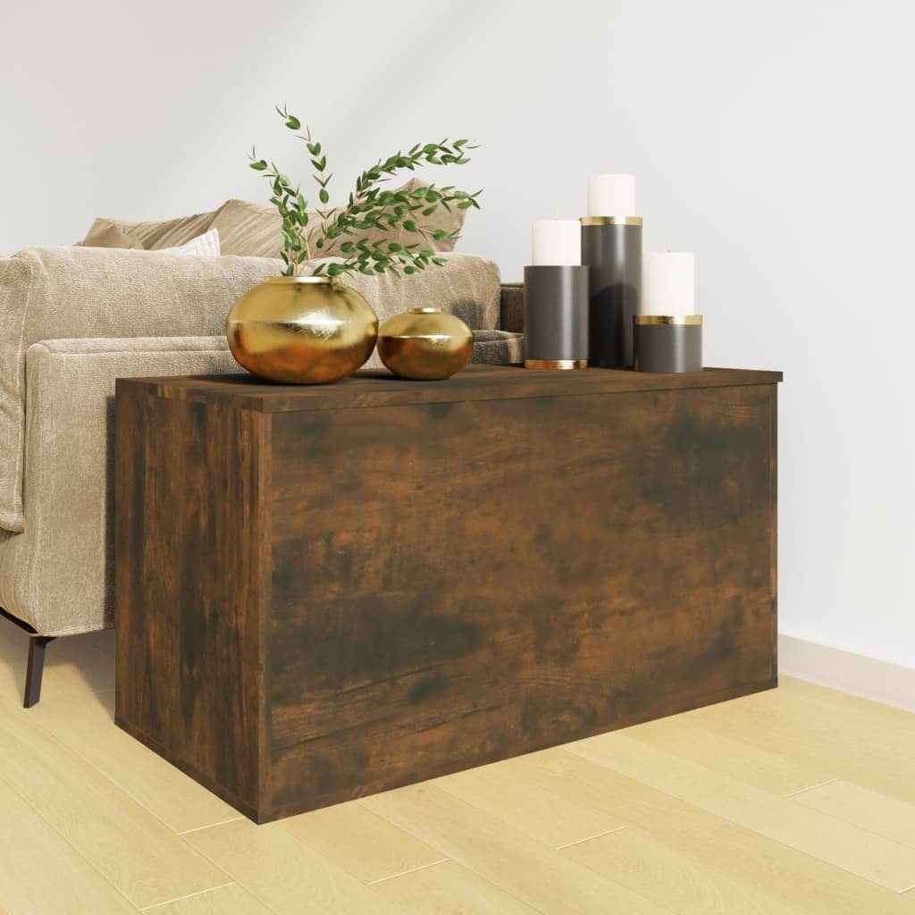 möbelando Spielzeugtruhe 3007984 (LxBxH: 42x84x46 cm), aus Holzwerkstoff in Räuchereiche