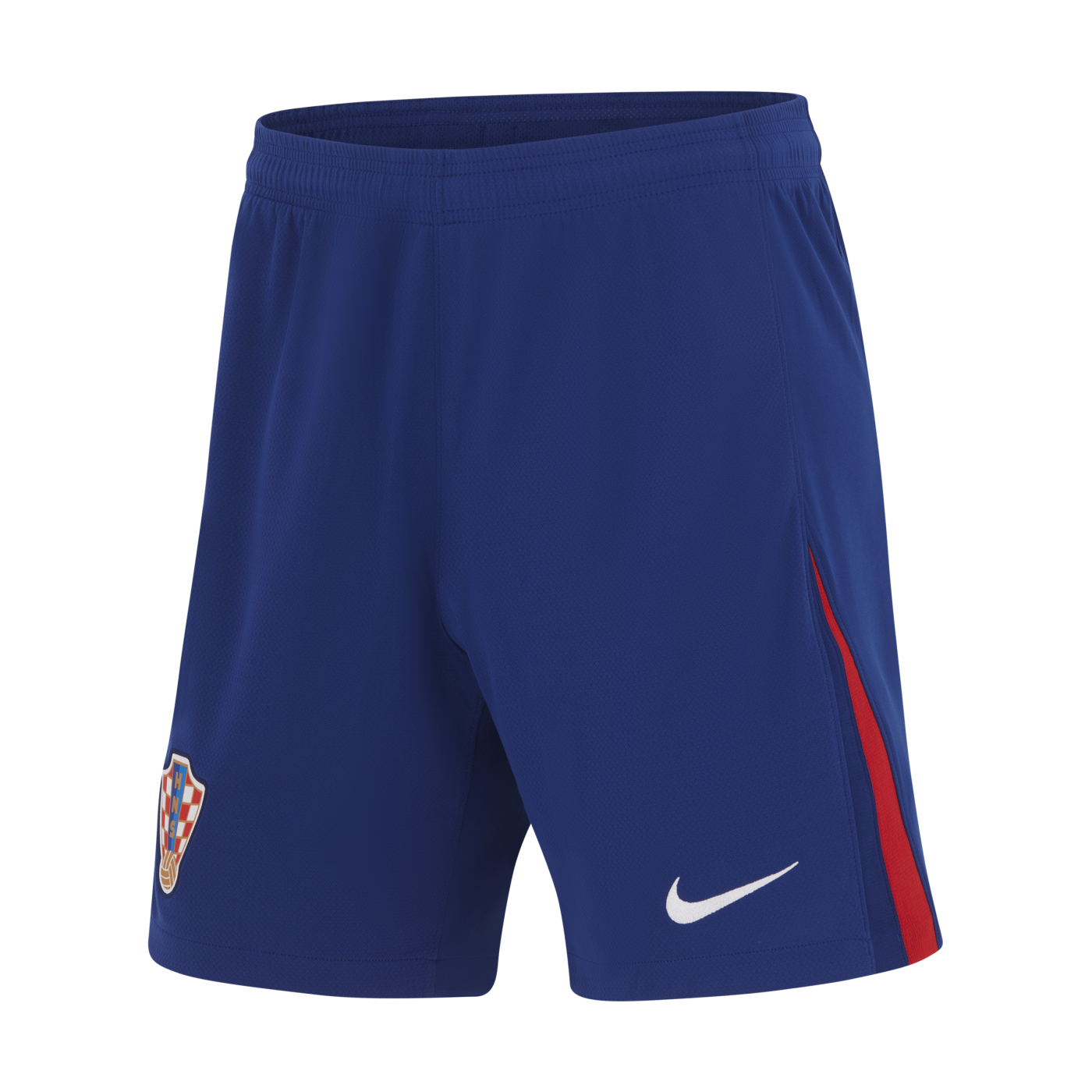 Nike Kroatien Short EM 2024 Blau Blau Weiss F455