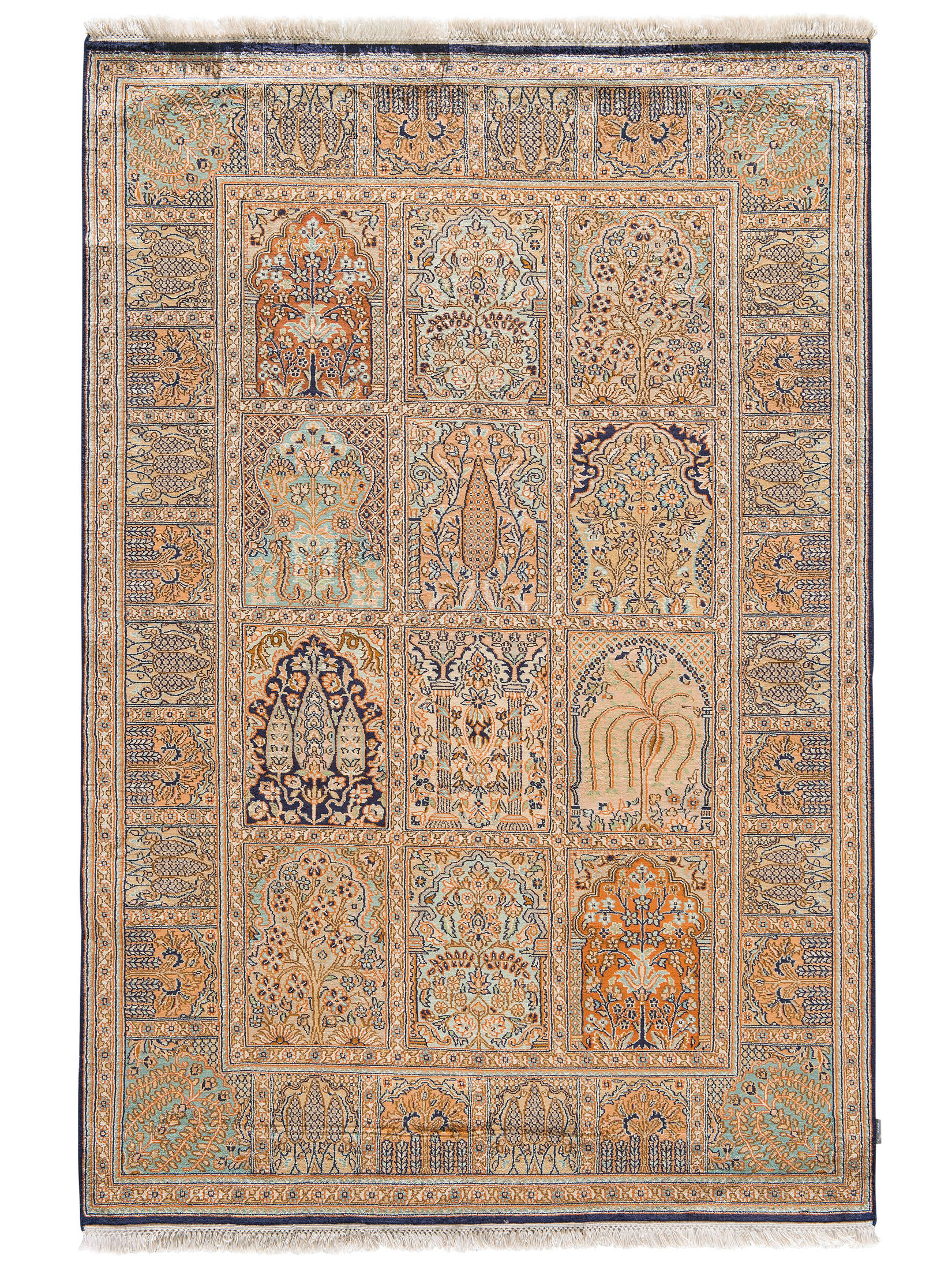 Kaschmir Seide 16/16 ca. 127 x 188 cm, Unikat / Einzelstück