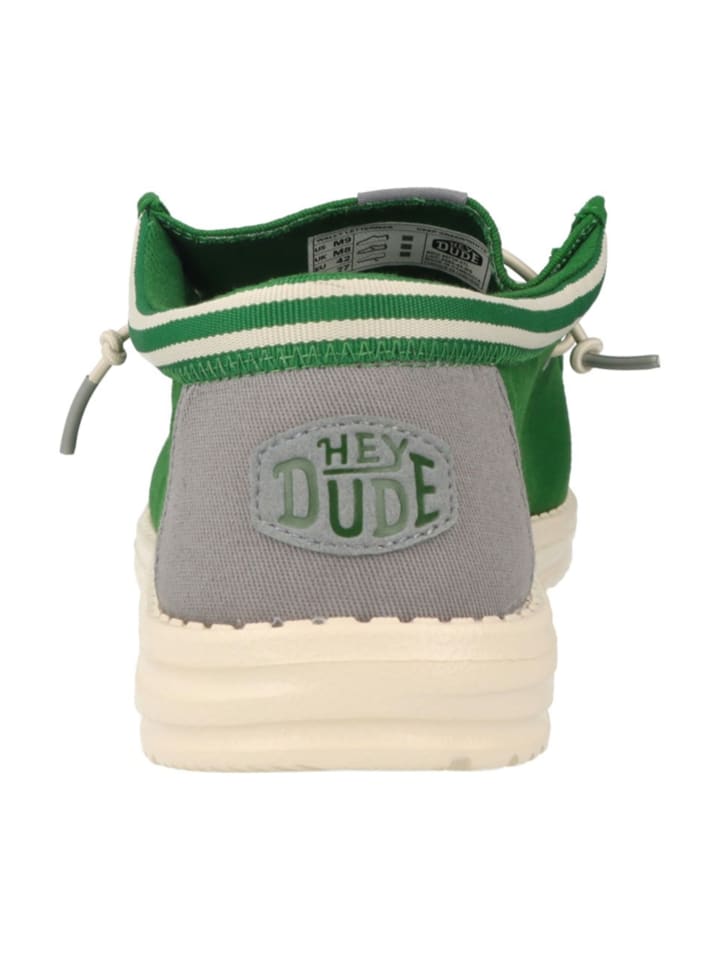 Hey Dude Mokassins Schnürschuhe in Grün günstig kaufen