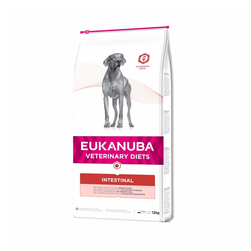 EUKANUBA Hundetrockenfutter EUKANUBA Veterinary Diets Intestinal für ausgewachsene Hunde 2x12 kg