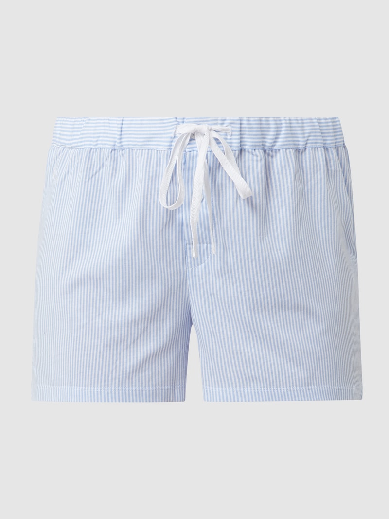 Pyjamahose mit Streifenmuster in blau