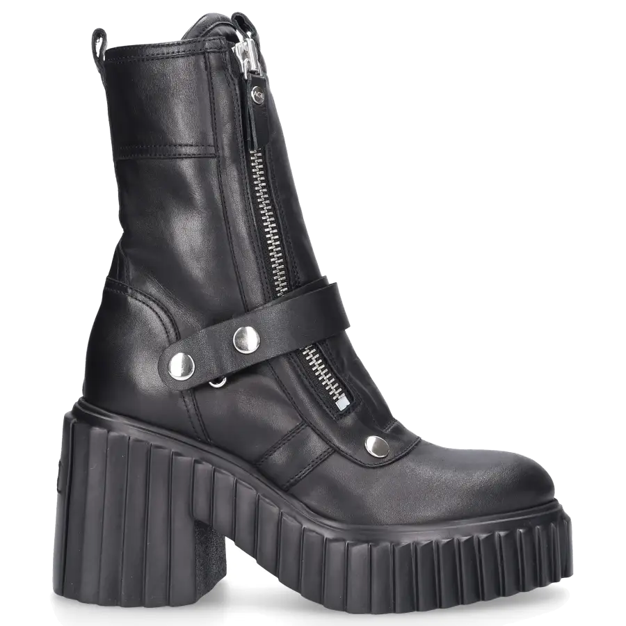 AGL Attilio Giusti Leombruni - Stiefeletten TANIA Kalbsleder - schwarz