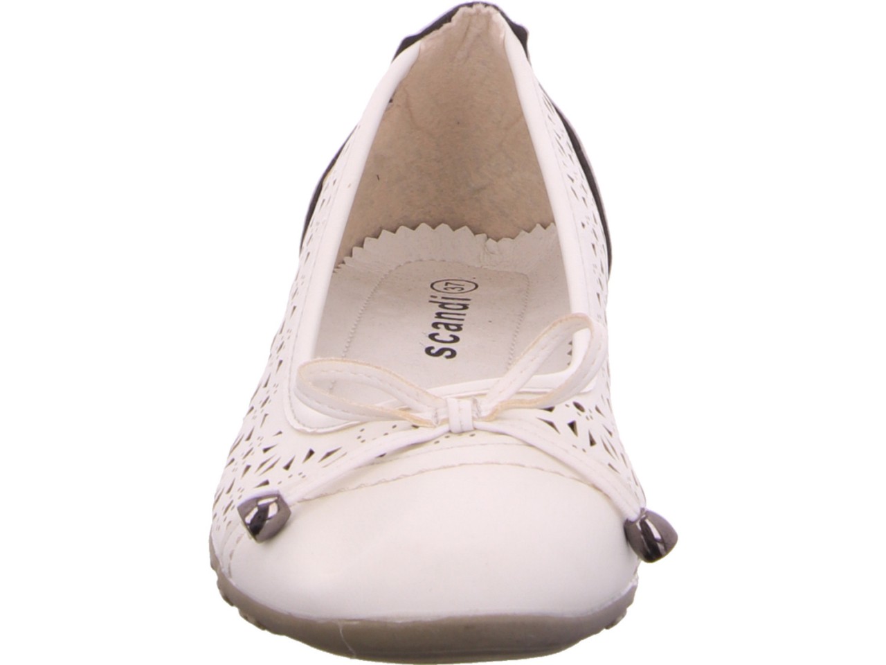 DIVERSE Sportliche Slipper weiss