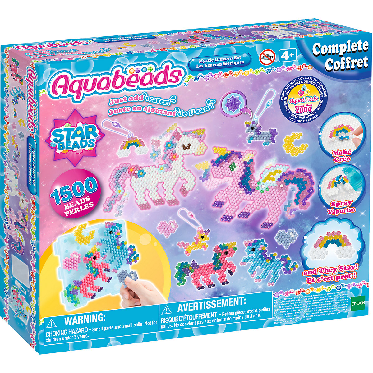 Aquabeads Mystisches Einhorn Bastelset
