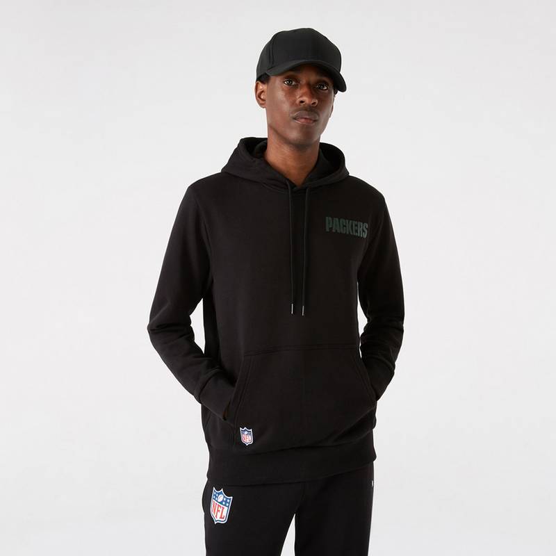 New Era NFL Green Bay Packers Logo Hoodie Herren