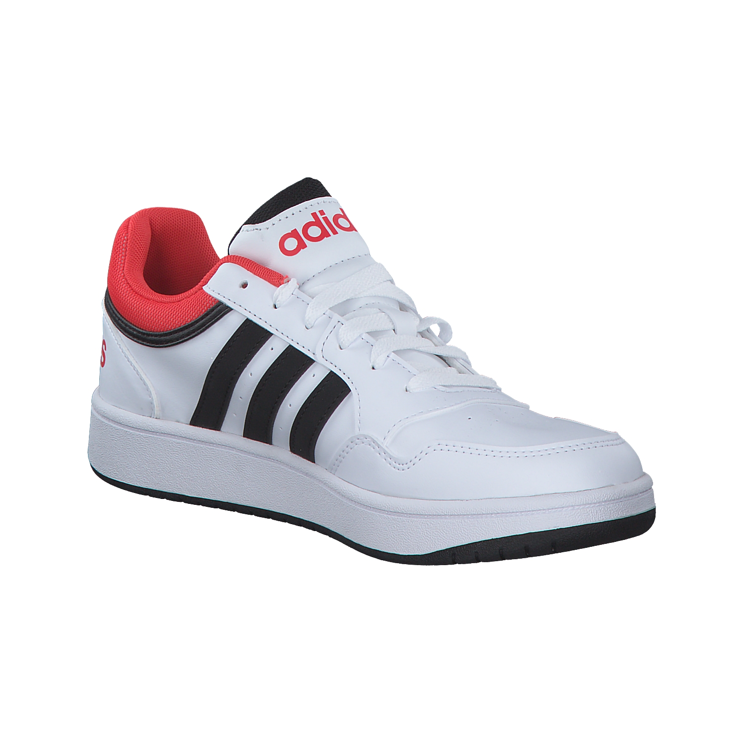 Adidas Hoops 3.0 K, Schnürschuhe, Herren, ftwwht/cblack/brired