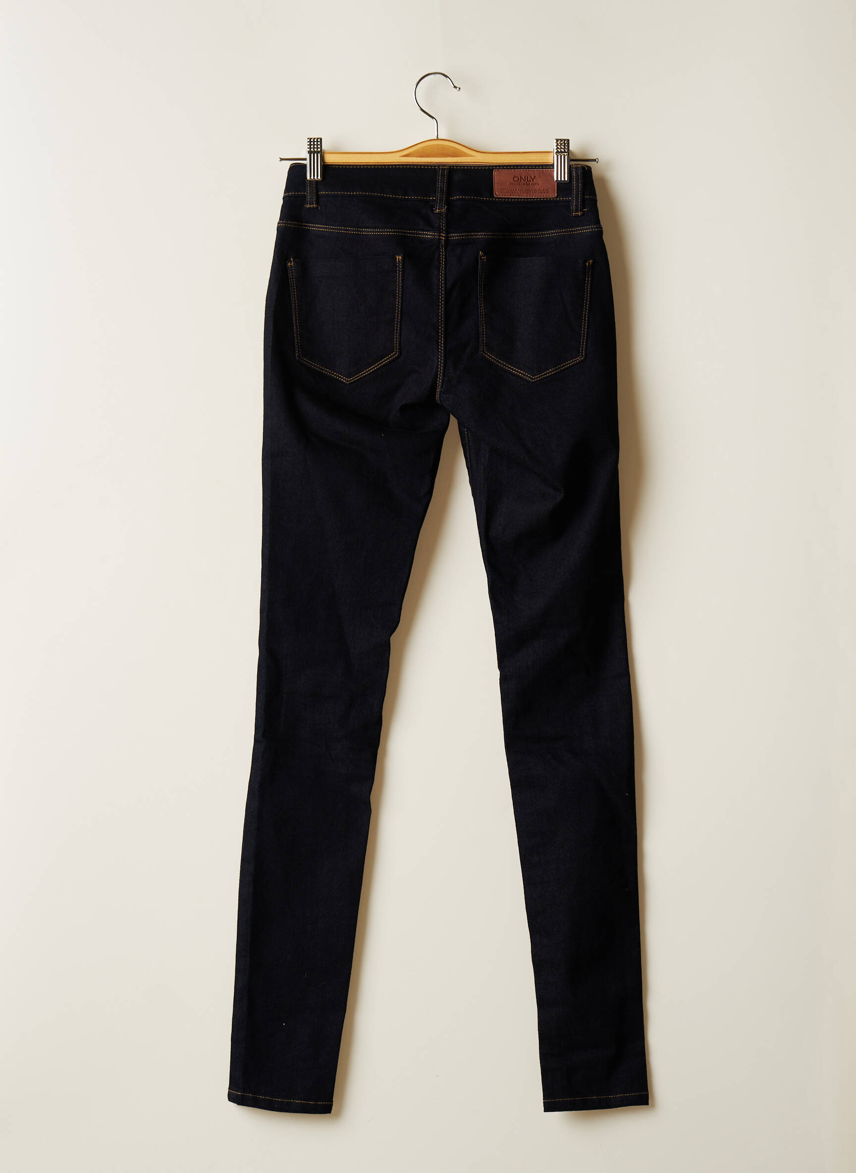Only Jeans Coupe Slim Femme couleur bleu