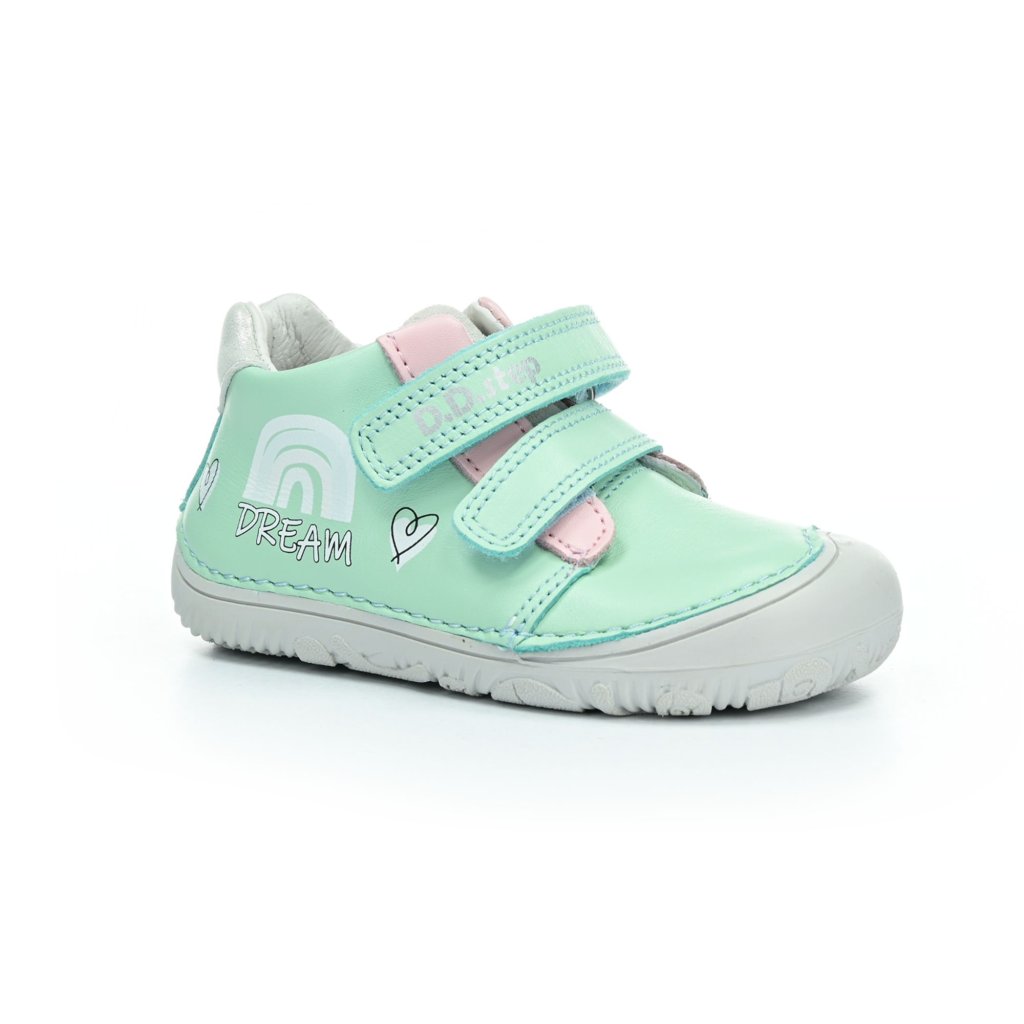 D.D.Step S073-41578 grüne Ganzjahres-Barfußschuhe