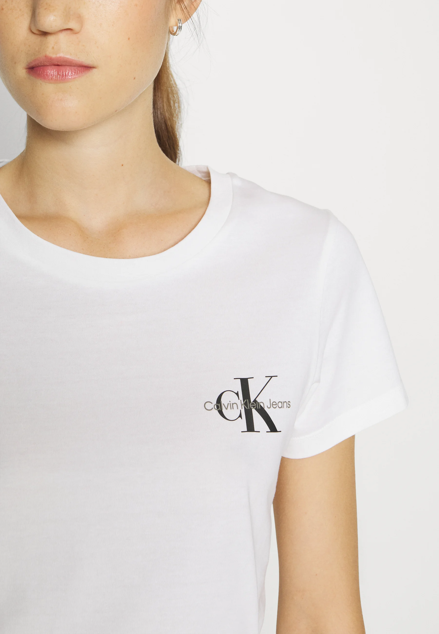 Calvin Klein Jeans MONOLOGUE SLIM TEE PACK DE 2 - Camiseta básica
