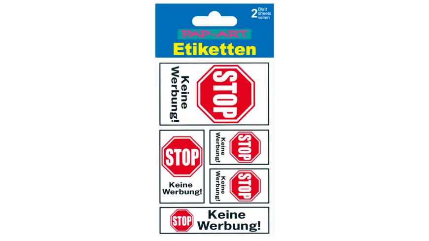 PAP-ART Hinweis-Etiketten 