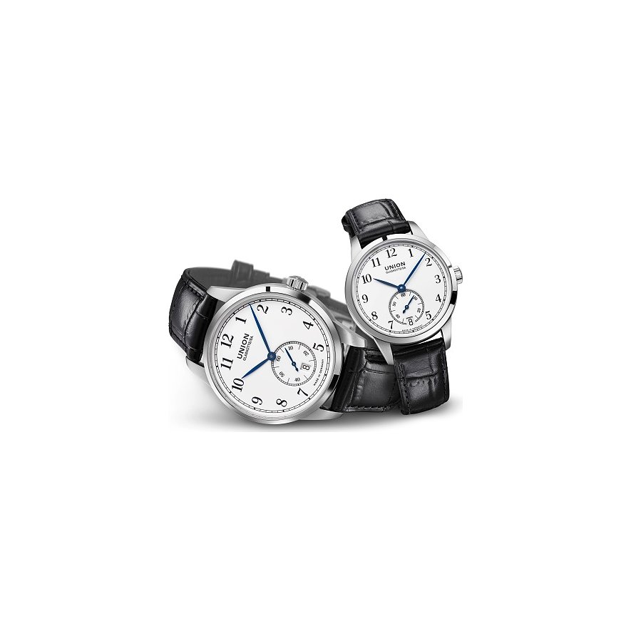 Union Glashütte Herrenuhr 1893 Kleine Sekunde