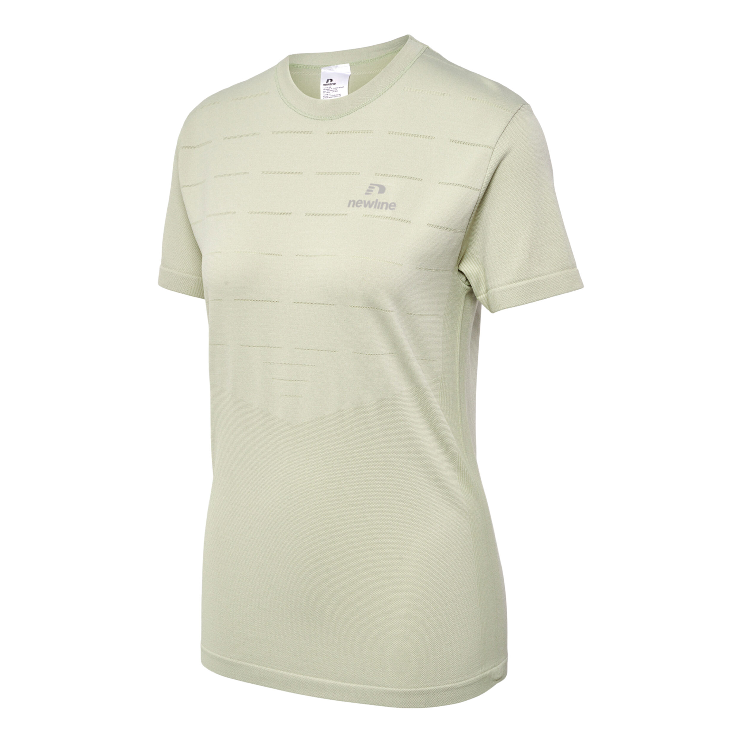Riverside Seamless T-Shirt Laufshirt Damen - Grau