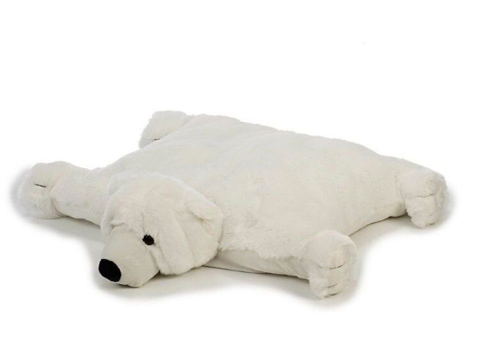 Euro Souvenirs Nackenkissen Eisbar Kuschelkissen Kissen aus Plüsch