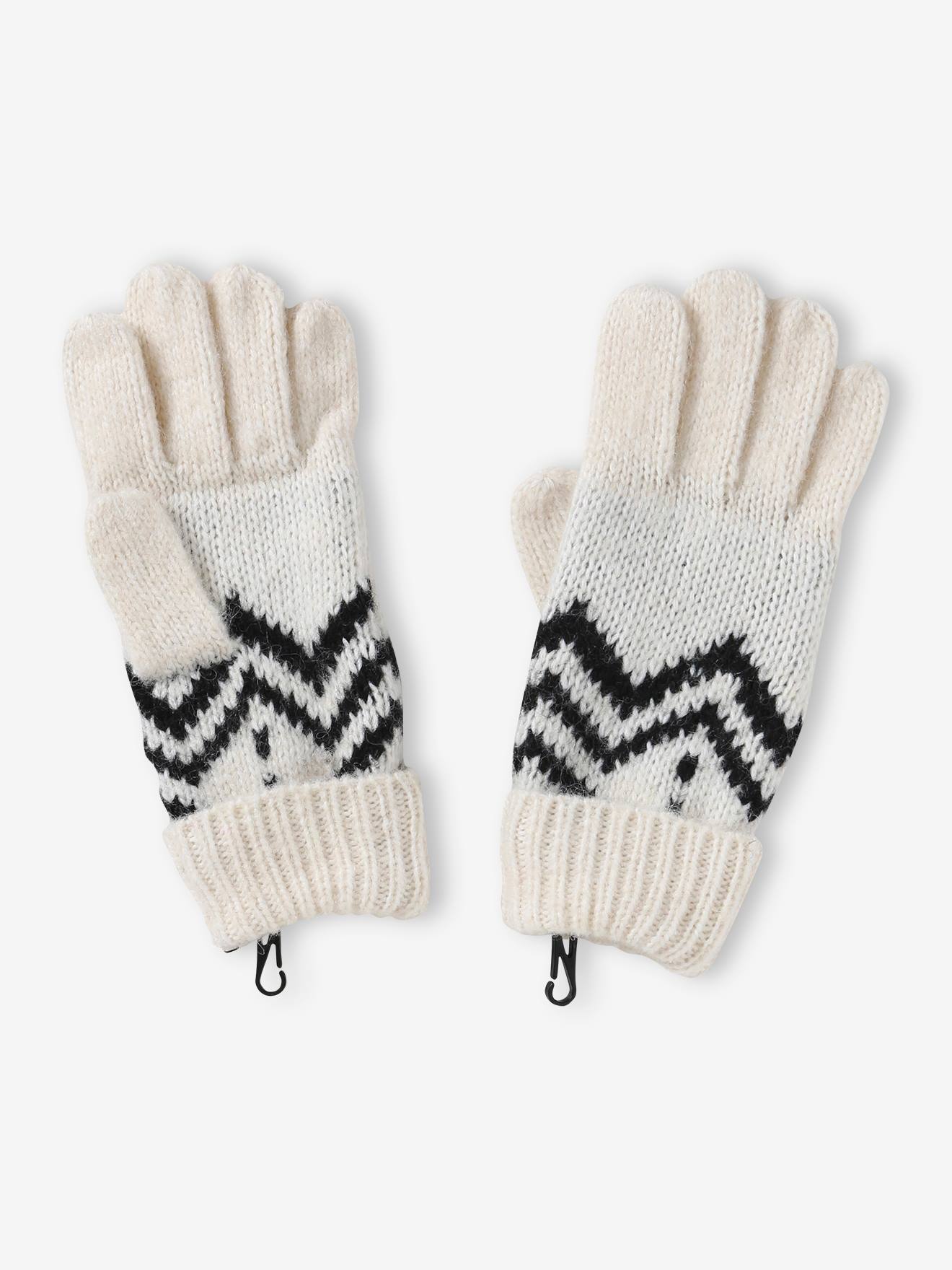 Vertbaudet Jungen Fingerhandschuhe - beige
