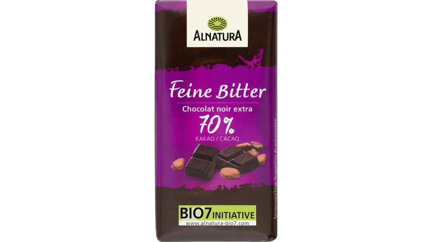 Alnatura Bio Schokotäfelchen Feine Bitter, Mini 12.5 g