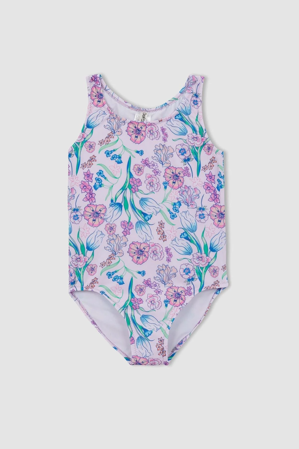 DeFacto  Badeanzug mit Blumenmuster für Mädchen Z3583a623sm