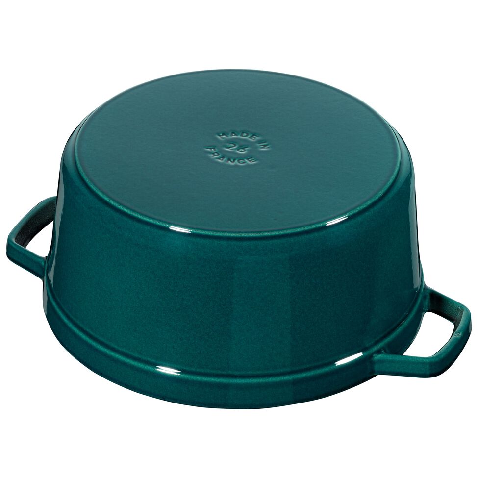 Cocotte 26 cm, rund, La-Mer, Gusseisen