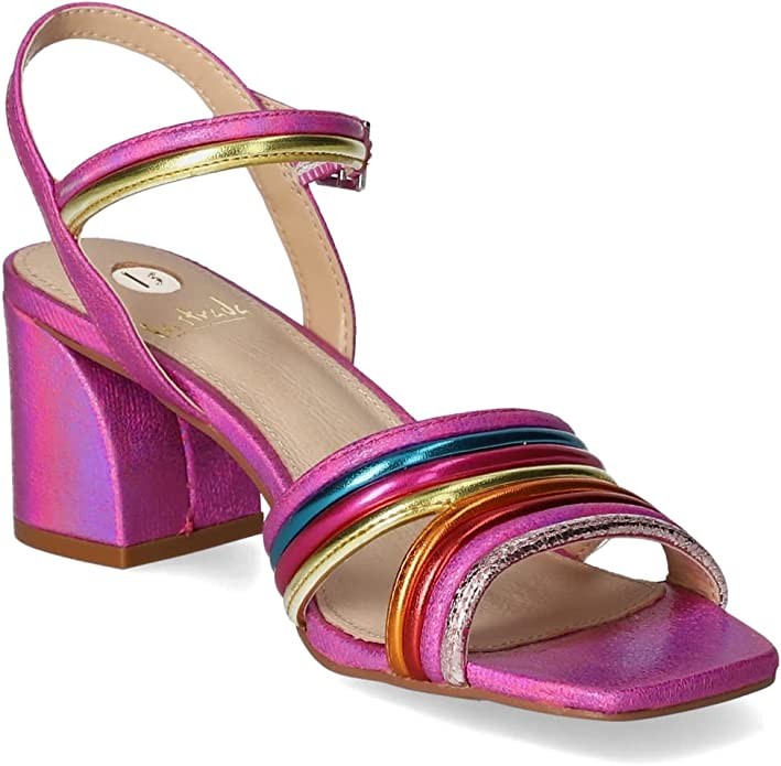 MARCH 15 B.V. Klassische Sandalen rot