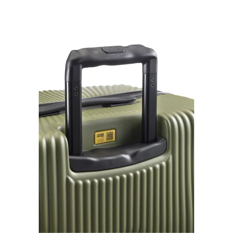 Crash Baggage Stripe Trolley L (79 cm) - Olive