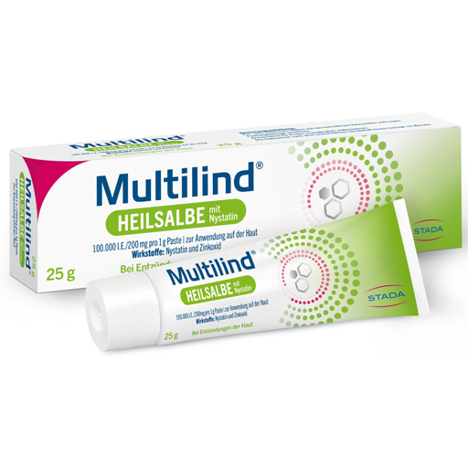 MULTILIND Heilsalbe mit Nystatin  25 g  Paste