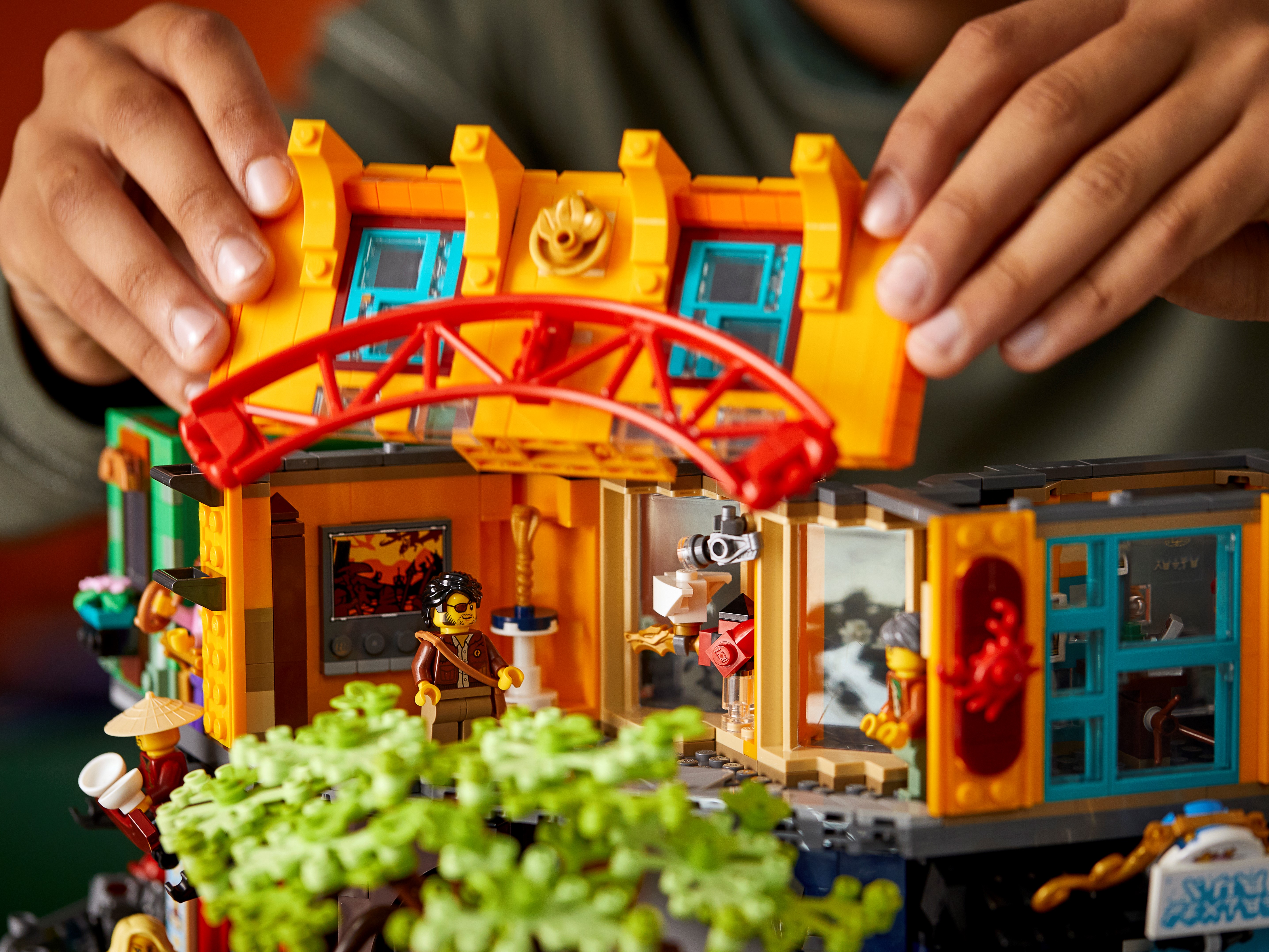 Die Gärten von NINJAGO® City 71741