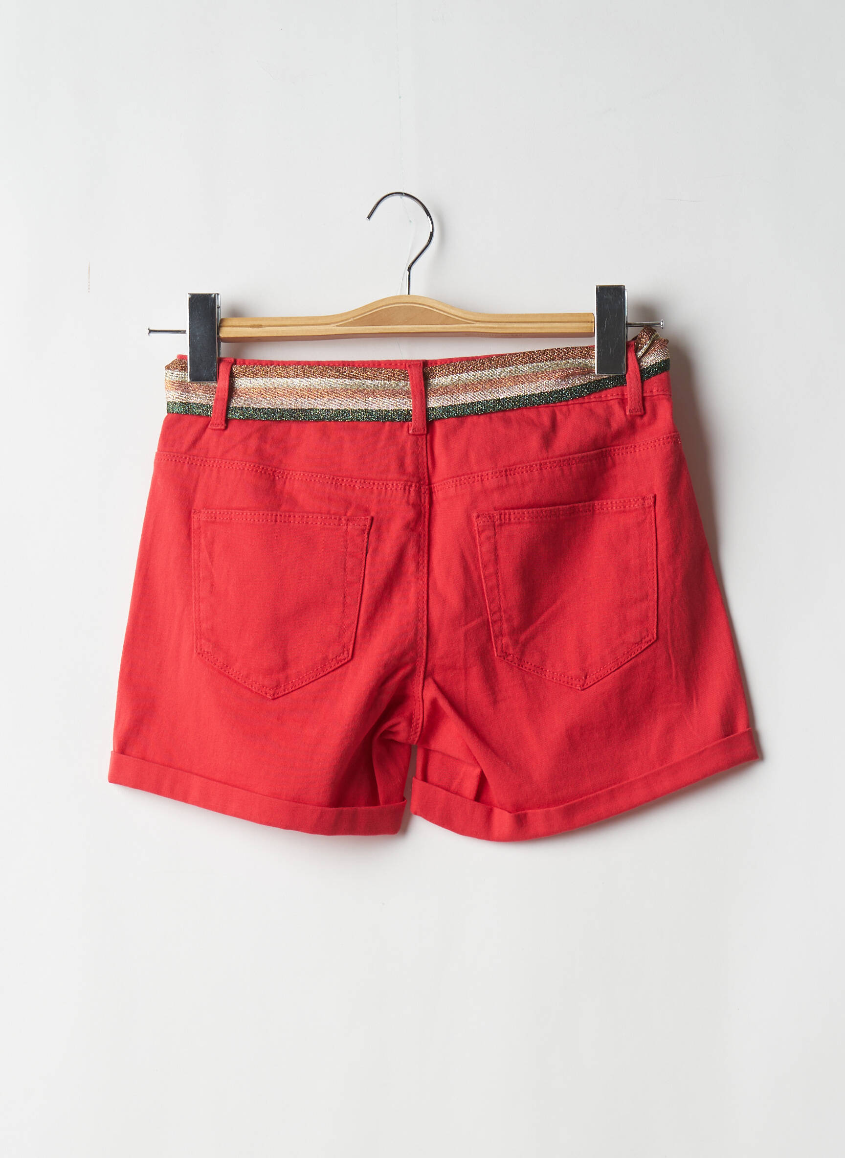 Only Shorts 1 Femme couleur rouge