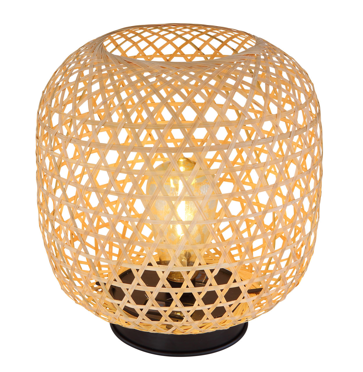 Globo Lighting - SOLARLEUCHTE BAMBUS BRAUN, 1XLED - Solarleuchte Bambus braun, LED
