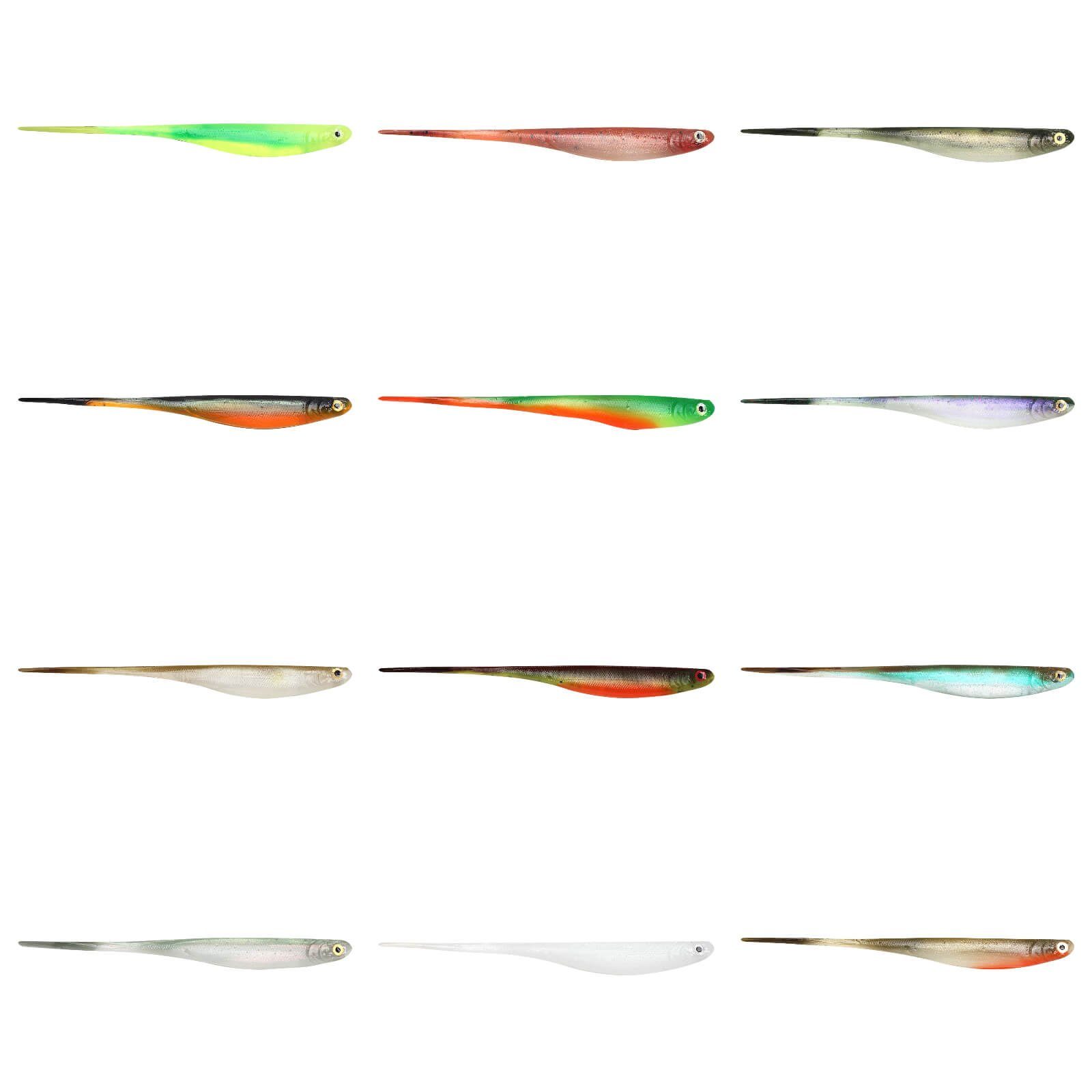 Lucky Craft Kunstköder, Lucky Craft Victory Tail 7,5cm Tiger Perch 6Stk. Gummifisch