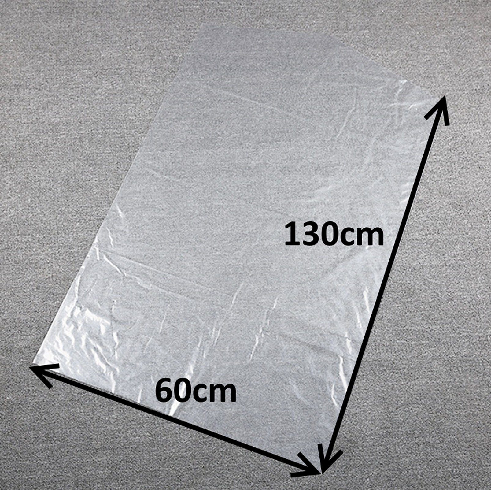 BAYLI Kleiderschutzhülle 20er Set Kleiderschutzhülle Transparent, Mantelschutz, Kleiderfolie