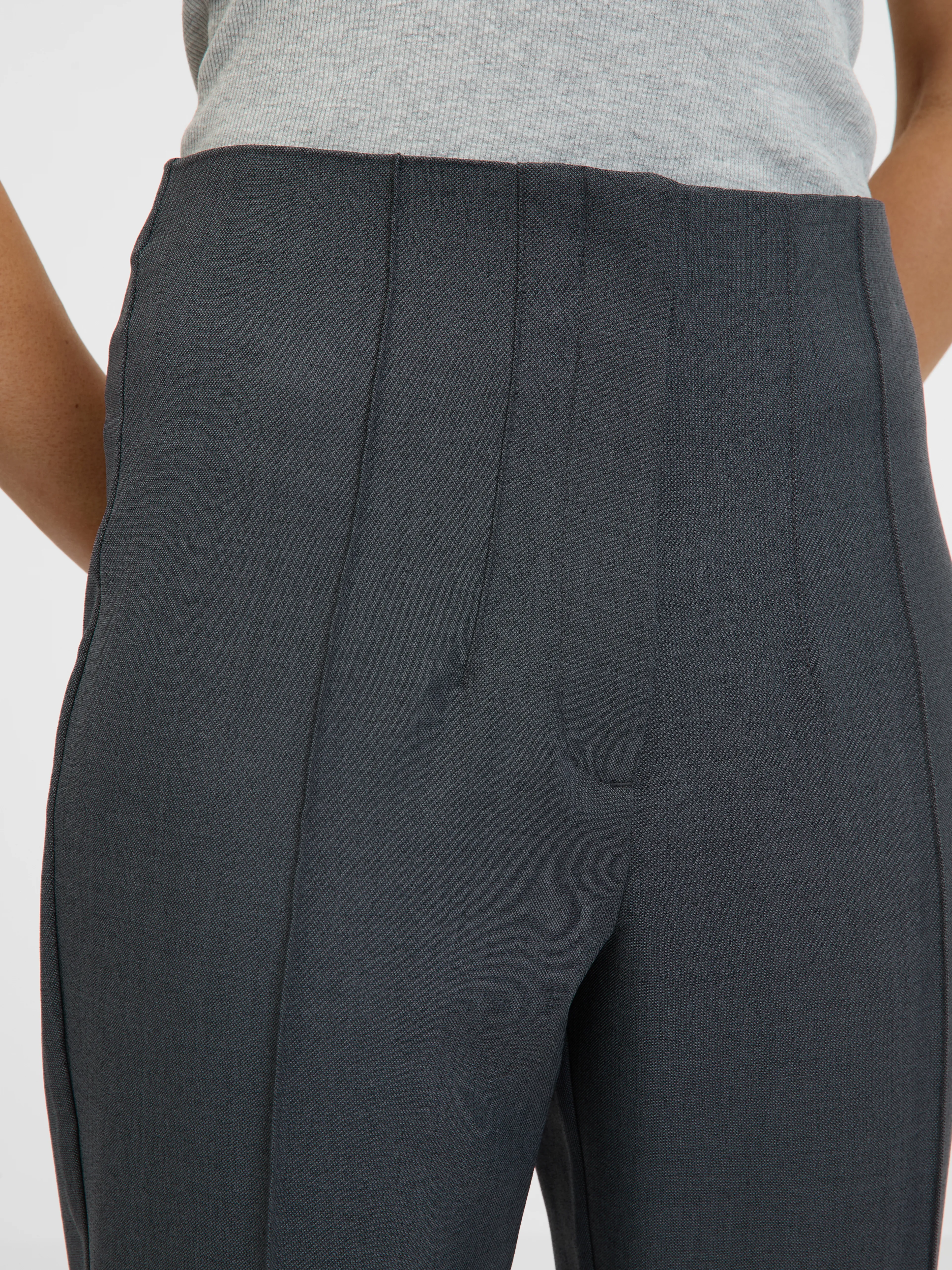 Graue Damenhose ORSAY