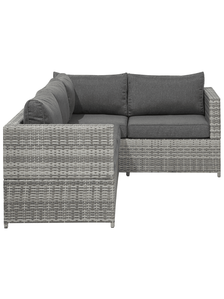 Beliani 2-tlg Lounge Set AVOLA in Grau günstig kaufen onesize