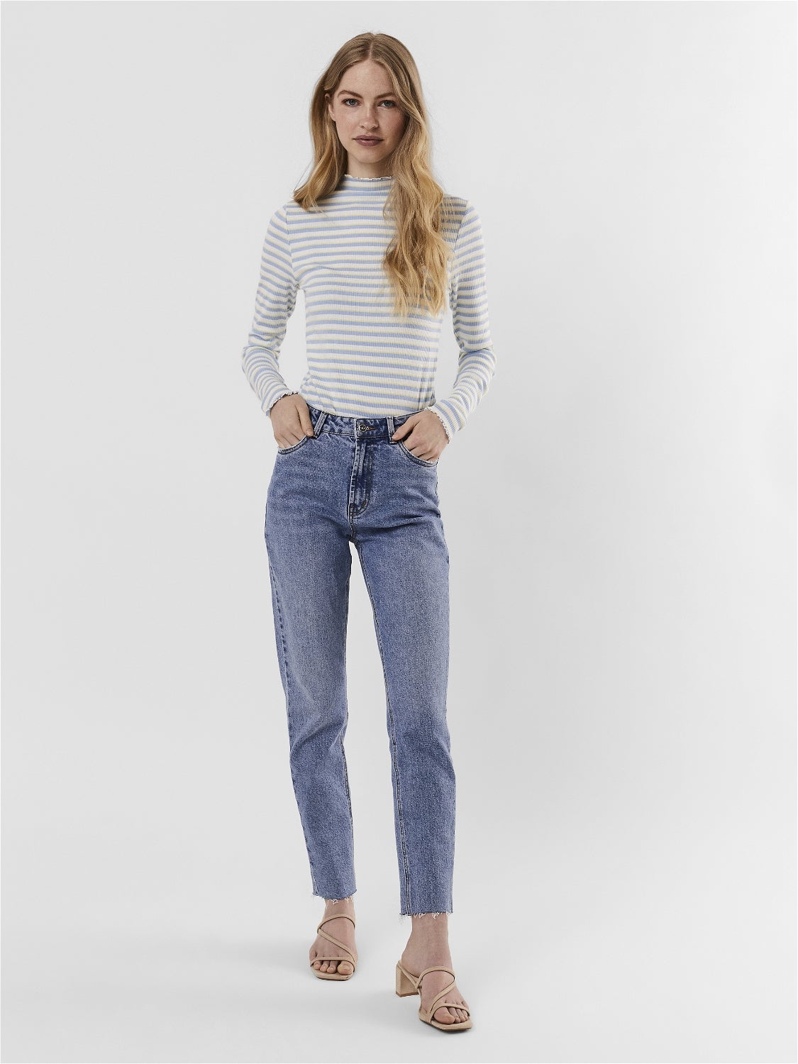 VMBRENDA Hohe Taille Hohe Taille Jeans