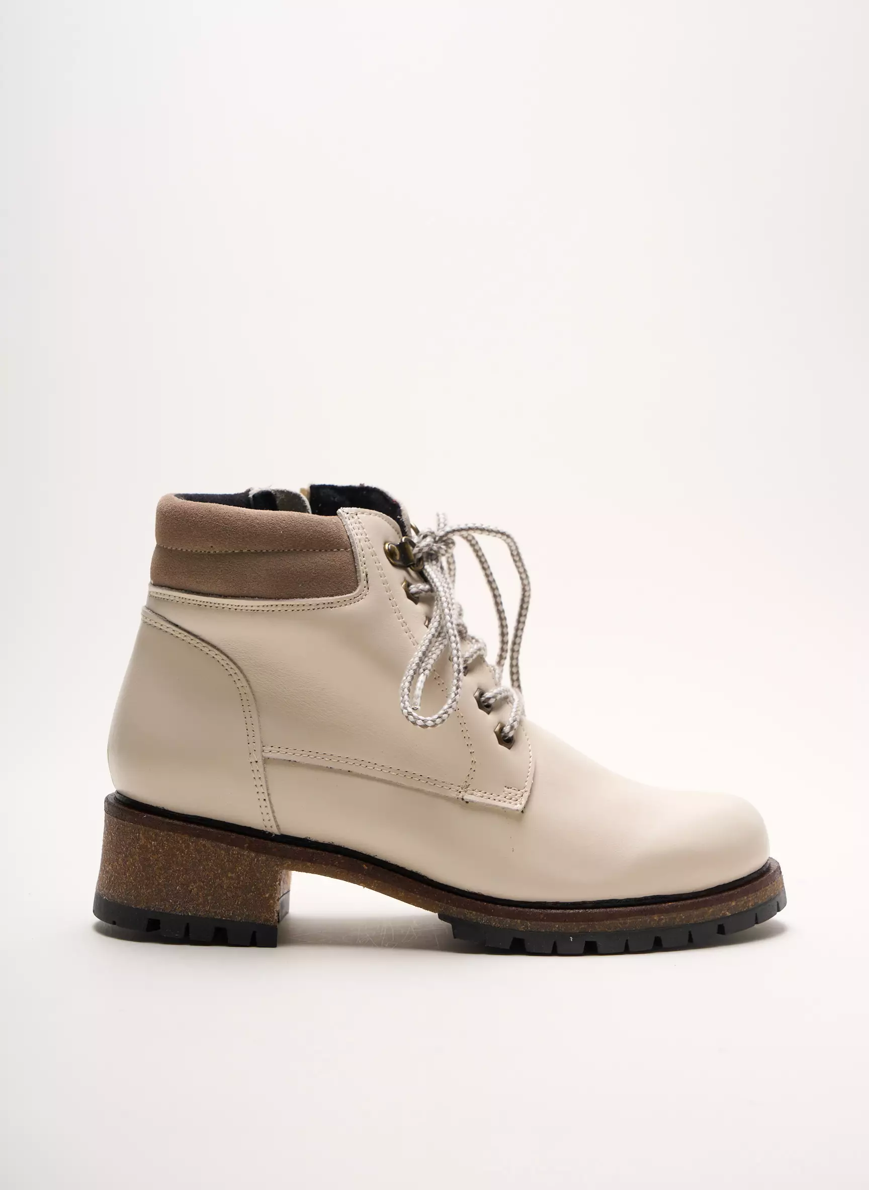 Tolino Bottines Femme couleur beige