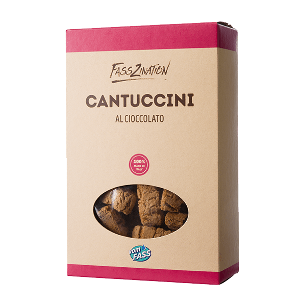Cantuccini mit Schokolade