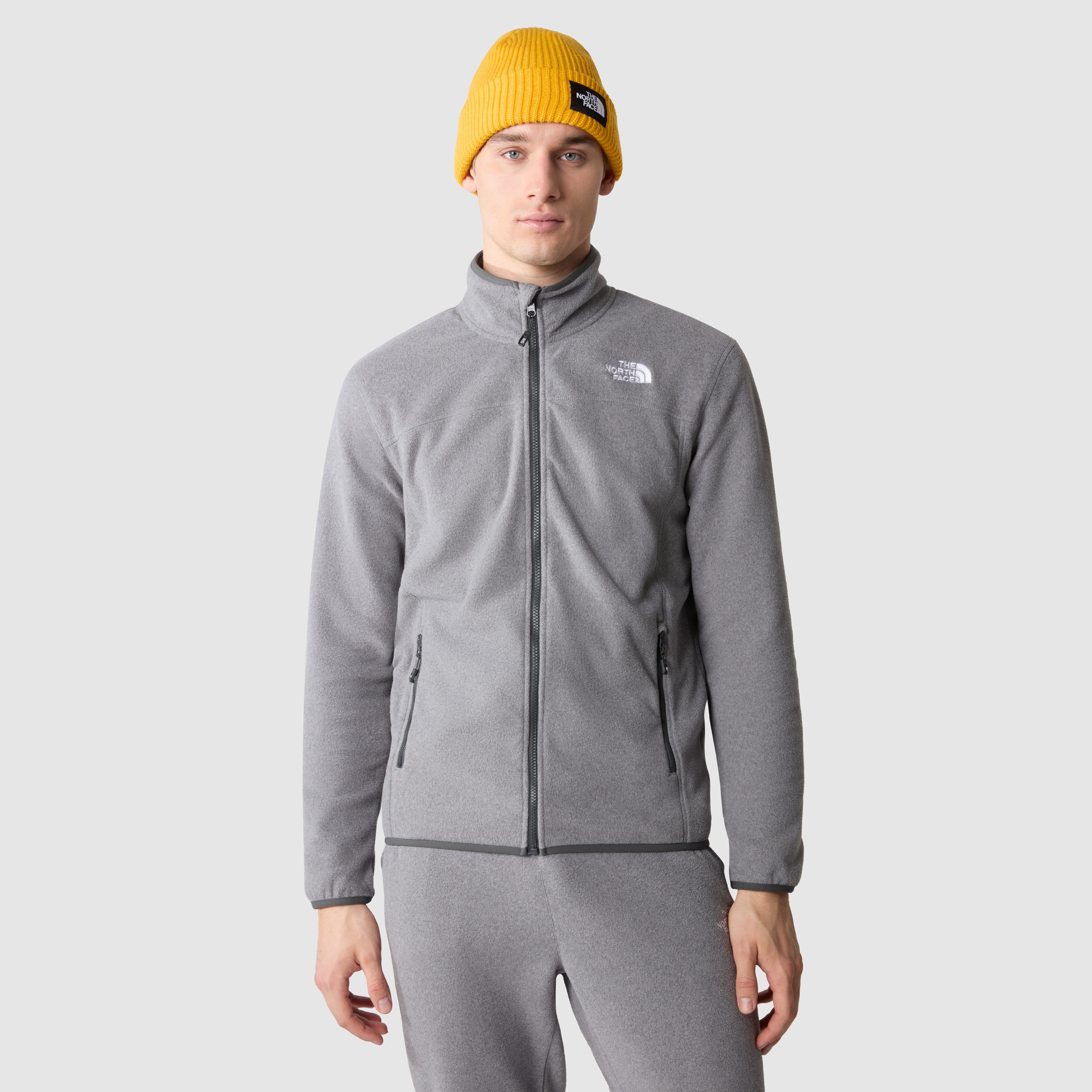 The North Face Fleecejacke M 100 GLACIER FULL ZIP aus weichem, gebürstetem Mikrofaser-Fleece