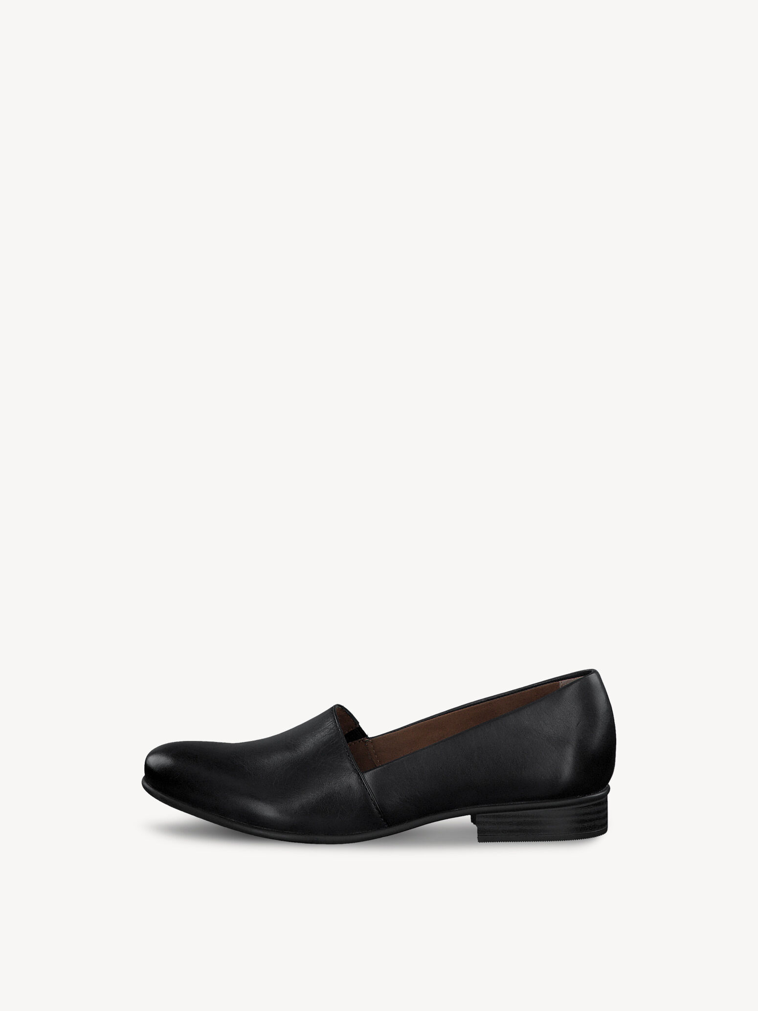 Slipper en cuir - bleu