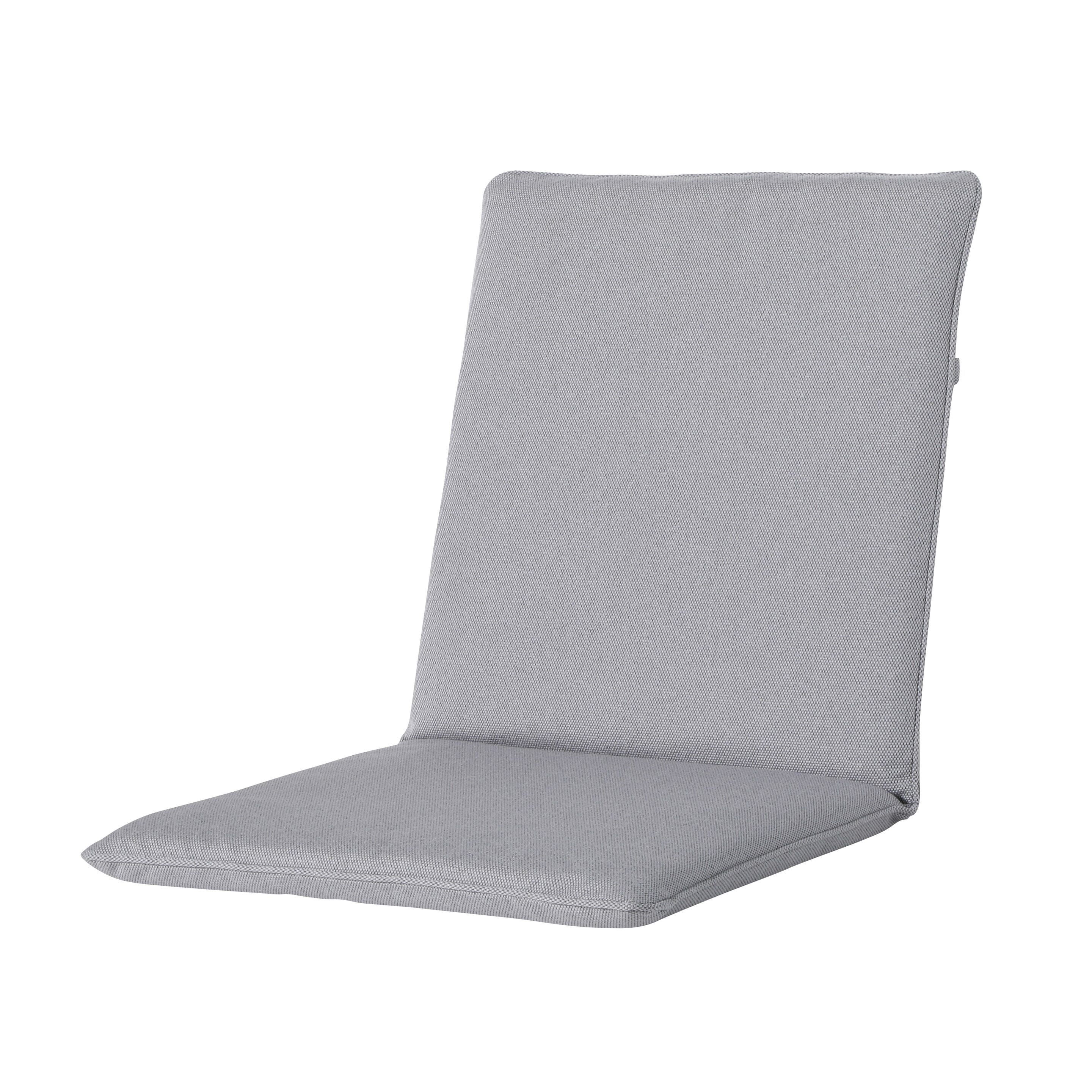 Madison Outdoor Manchester Hellgrau 97 x 49 Kissen mit hoher Rückenlehne