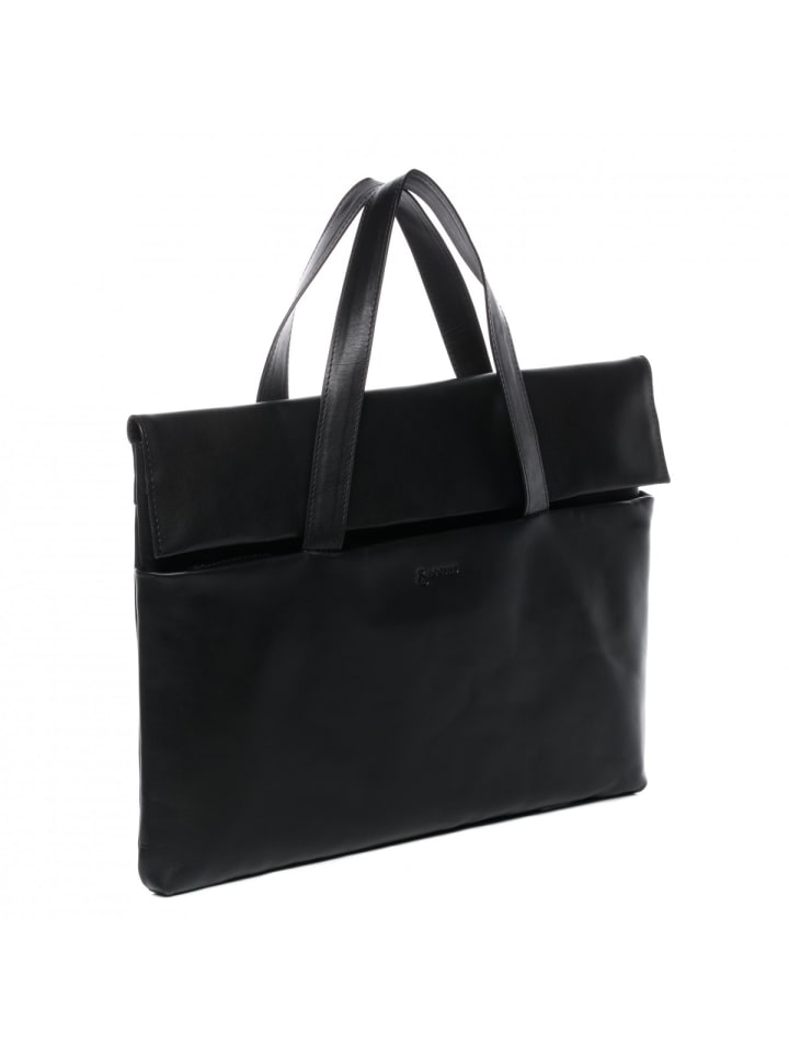 BACCINI Leder-Laptoptasche 15