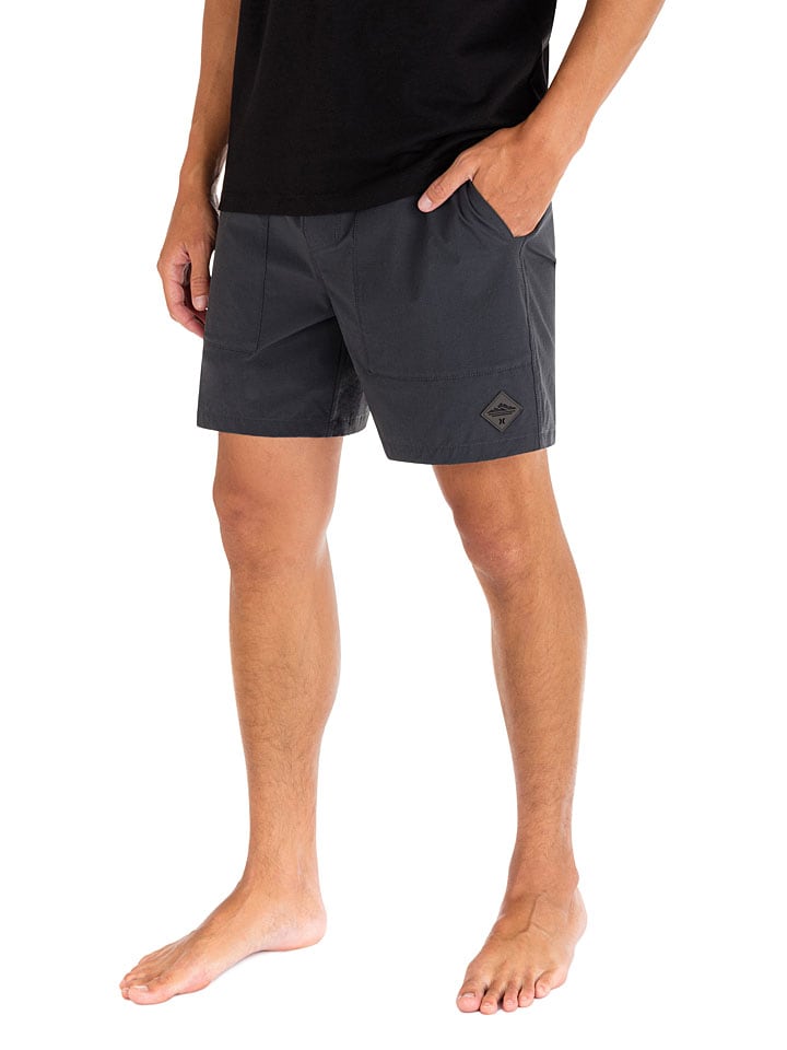 Hurley Badeshorts in Anthrazit günstig kaufen