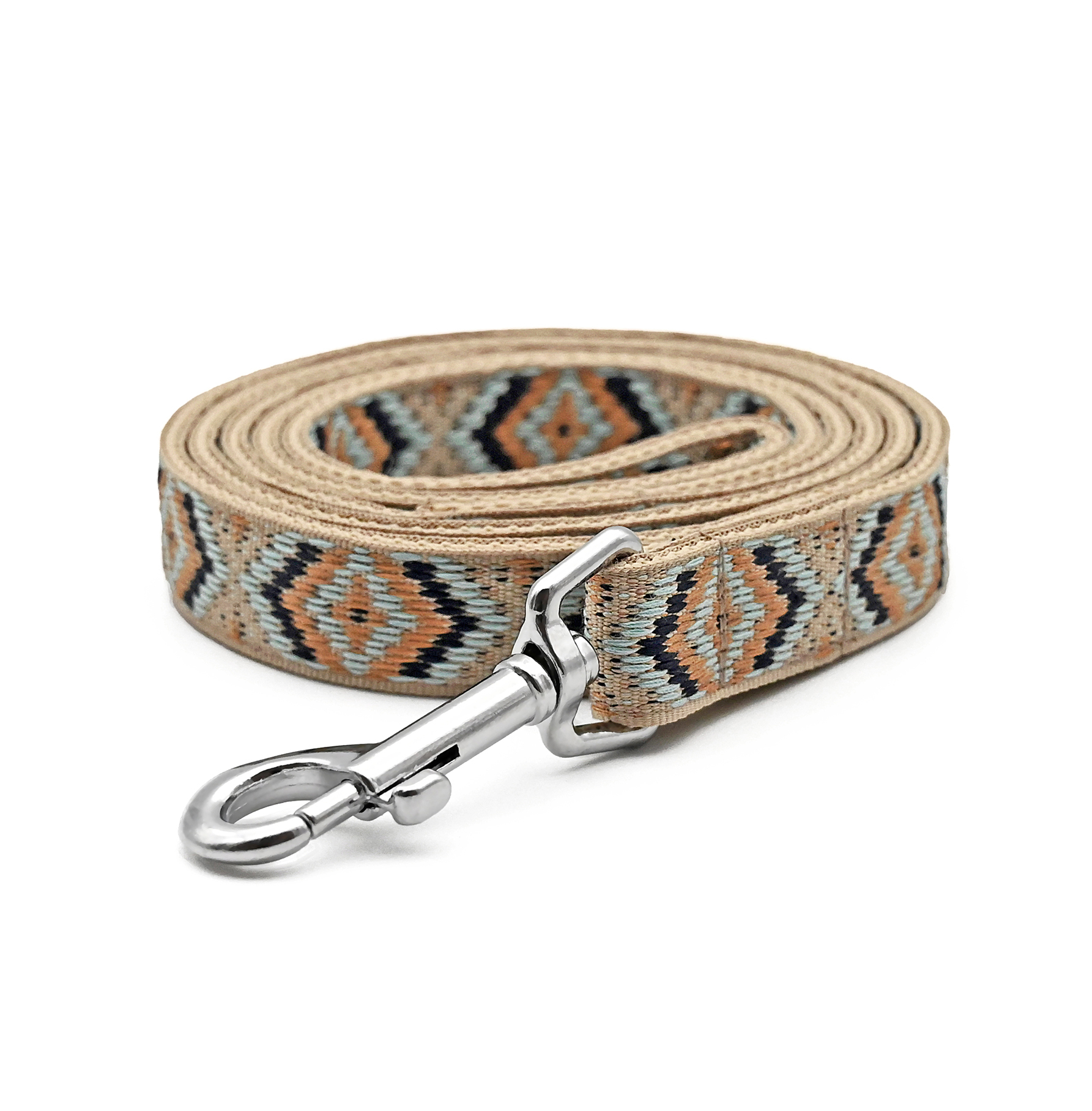 THE DOG IDEA Hundeleinen THE DOG IDEA Boho-Chic Hundeleine Mokka 2 m