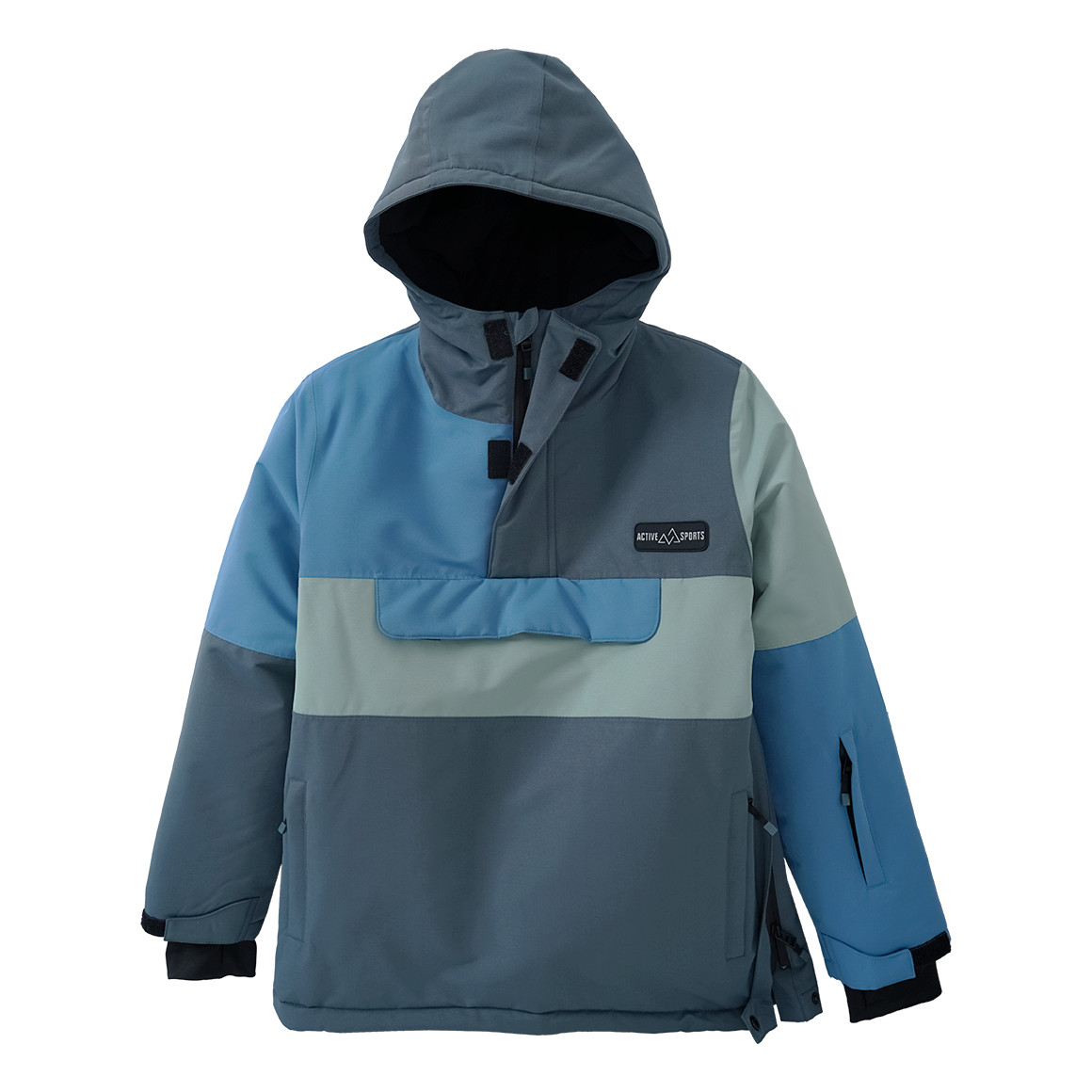 Kinder Schneejacke mit Farbteilern